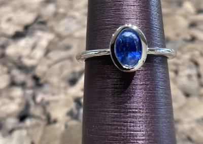 William Greene Jewelry Design - Sapphire Bezel Ring