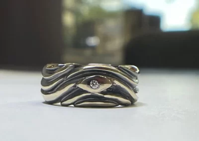 William Greene Jewelry Design - Mikes Wave Ring